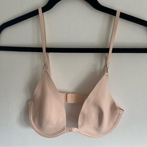 Intimately by Free People Nude Beige Ari Underwire Bralette Bra Top 32C - Picture 1 of 5
